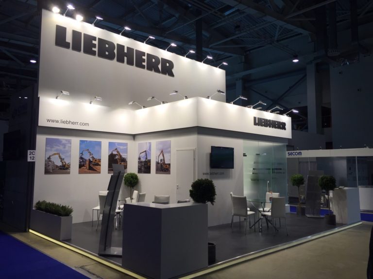 Стенд Liebherr