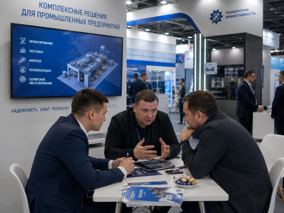 Каким должен быть выставочный стенд для B2B-компании: переговоры, демонстрация, доверие